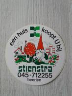 sticker een huis koopt U bij Stienstra te Heerlen, Ophalen of Verzenden, Zo goed als nieuw, Bedrijf of Vereniging