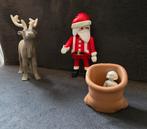 Playmobil Kerstman met rendier en zak, Kinderen en Baby's, Speelgoed | Playmobil, Ophalen of Verzenden, Zo goed als nieuw, Los playmobil