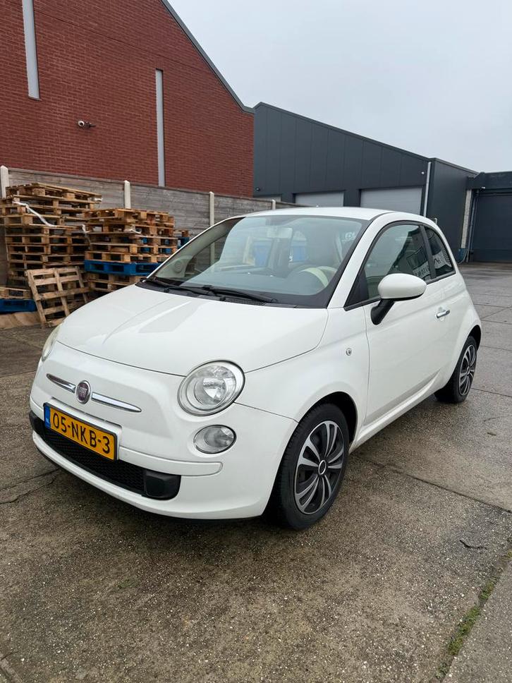 Fiat 500 1.2 AUT 2010 Wit, Auto's, Fiat, Particulier, Airconditioning, Radio, Start-stop-systeem, Benzine, B, Hatchback, Automaat
