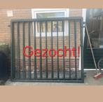 Gezocht een poort van plm. 140 cm hoog en 4 m. breed of 2x2m, Ophalen, Hout