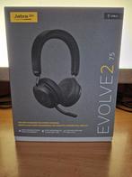 Jabra Evolve2 75 Koptelefoon, Audio, Tv en Foto, Koptelefoons, Ophalen of Verzenden, Nieuw