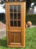 Vintage eiken hoekkast, Antiek en Kunst, Antiek | Meubels | Kasten, Ophalen