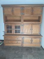 grote houten massieve kast, Huis en Inrichting, Ophalen, Gebruikt, 25 tot 50 cm, 200 cm of meer