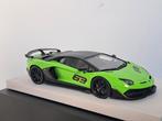Lamborghini Aventador SVJ 63 (2018) Verde Make Up 1/18, Ophalen of Verzenden, Gebruikt, Auto, Overige merken
