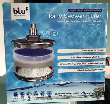 Ionic Blu Douchekop met waterfilter beschikbaar voor biedingen