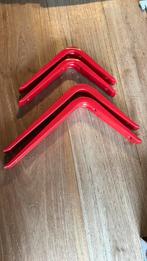 Plankendragers 2x 15x20cm en 2x 12x15cm staal, Ophalen, Nieuw