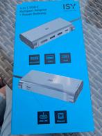 ISY 5-in-1 USB-C Multiport Adapter, Tablet, Nieuw, Ophalen of Verzenden, USB-hub