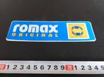 sticker ROMAX original, Verzamelen, Ophalen, Zo goed als nieuw