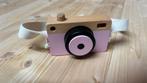 Houten Roze Speelgoed Camera, Ophalen of Verzenden, Gebruikt, Overige typen