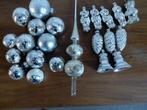 Vintage glazen kerstballen/kerstfiguren./ piek, Diversen, Ophalen of Verzenden, Gebruikt