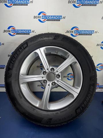 Originele Mercedes winterset 17 inch 5x112x66.6 ET44 6.5J beschikbaar voor biedingen