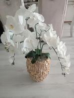 Zijden Orchidee met Vaas - Nieuw!, Huis en Inrichting, Woonaccessoires | Kunstplanten en Kunstbloemen, Ophalen of Verzenden, Nieuw