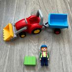 Playmobil 123 boer met traktor 6964, Ophalen of Verzenden