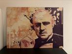 Schilderij Don Vito Corleone 100x72, Ophalen of Verzenden