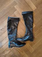 Jolia Dec leren zwarte laars. Italiaans, in zeer nette staat, Ophalen of Verzenden, Zo goed als nieuw, Zwart, Hoge laarzen