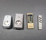 Klik aan klik uit 2x schakelaar + 2x afstandsbediening, Doe-het-zelf en Verbouw, Elektra en Kabels, Ophalen of Verzenden, Gebruikt