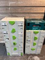 Festool & Makita Gereedschapskoffers Sys 1 - Sys 2&3, Doe-het-zelf en Verbouw, Ophalen, Gebruikt