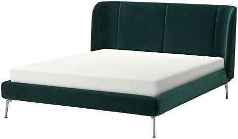 IKEA TUFJORD gestoffeerd bedframe, 160 x 200, Huis en Inrichting, Slaapkamer | Bedden, Zo goed als nieuw, Tweepersoons, 160 cm