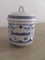 Jäger, Blauw Saks voorraadpotje Nootmuskaat, Overige typen, Ophalen of Verzenden, Zo goed als nieuw, Overige stijlen
