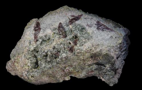 AXINIET-(Fe) kristallen uit Antequera, Spanje., Verzamelen, Mineralen en Fossielen, Mineraal, Ophalen of Verzenden