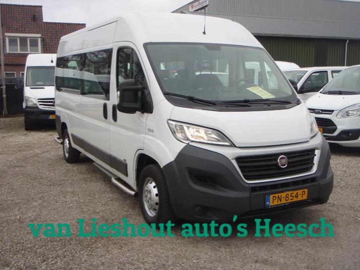 Fiat Ducato Combinato 35H 3.0L 9 persoons rolstoelvervoer cn, Auto's, Bestelauto's, Bedrijf, Te koop, Aangepast voor mindervaliden