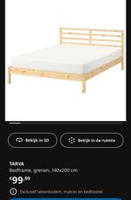 Compleet bed Tarva 140x200, Ophalen, Overige kleuren, 140 cm, Zo goed als nieuw