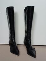 Sjieke zwarte Vera Gomma laarzen (maat 39), Hoge laarzen, Zwart, Ophalen of Verzenden, Manfield