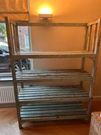 Vintage etagère / stellingkast met open schappen, Ophalen, Gebruikt