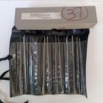 NOS SIMONDS USA RIFFLER FILES RIFLOIRS SET 12 PCS IN BOX, Verzenden