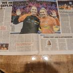 Estavana Polman en Lois Abbingh afscheid handbal Krantart, Ophalen of Verzenden, 1980 tot heden, Nederland, Knipsel(s)