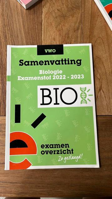 ExamenOverzicht - Samenvatting Examenstof Biologie VWO beschikbaar voor biedingen