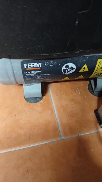 compressor ferm crm1041 beschikbaar voor biedingen