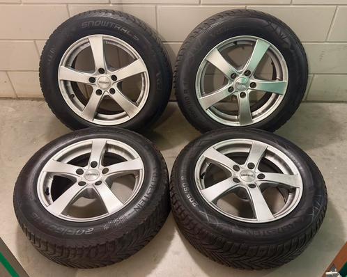 Dezent velgen en banden 5x112 35ET 16 inch + 205/60 R16, Auto diversen, Autosport-onderdelen, Zo goed als nieuw, Ophalen