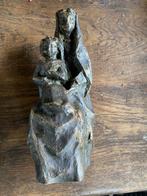 beeld madonna met kind gesigneerd Roovers, Antiek en Kunst, Kunst | Beelden en Houtsnijwerken, Verzenden