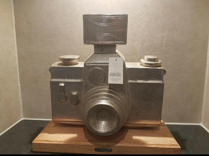 Riviera maison foto camera statue 50%, Huis en Inrichting, Woonaccessoires | Overige, Nieuw, Ophalen
