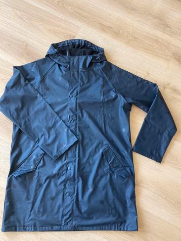 Nieuwe Dames Regenjas vd Hema,L donkerblauw met stippen. beschikbaar voor biedingen