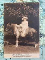 Prinses Juliana op haar pony, Verzamelen, Ansichtkaarten | Themakaarten, Ophalen of Verzenden, Voor 1920, Ongelopen, Sterren en Beroemdheden