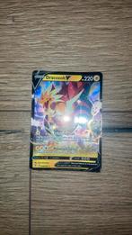 Dracozolt v pokemon kaart., Ophalen of Verzenden, Zo goed als nieuw, Losse kaart, Foil