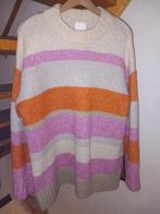 Zachte trui beige oranje roze maat M, Ophalen of Verzenden, Zo goed als nieuw, Maat 42/44 (L), Beige