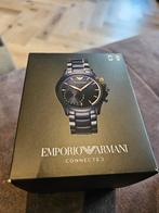 Emporio Armani Hybrid Smartwatch Art3012, Hoogte, Zwart, Nieuw, Waterdicht