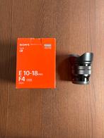 Sony E 10-18mm f/4 OSS groothoeklens, Ophalen of Verzenden, Zo goed als nieuw, Groothoeklens