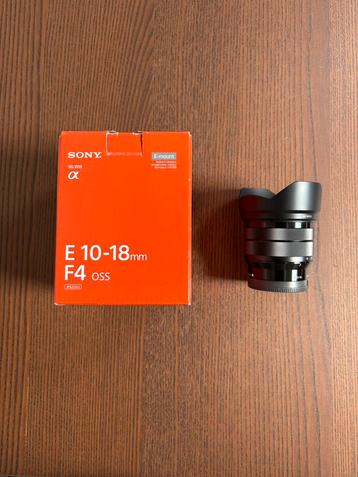 Sony E 10-18mm f/4 OSS groothoeklens beschikbaar voor biedingen