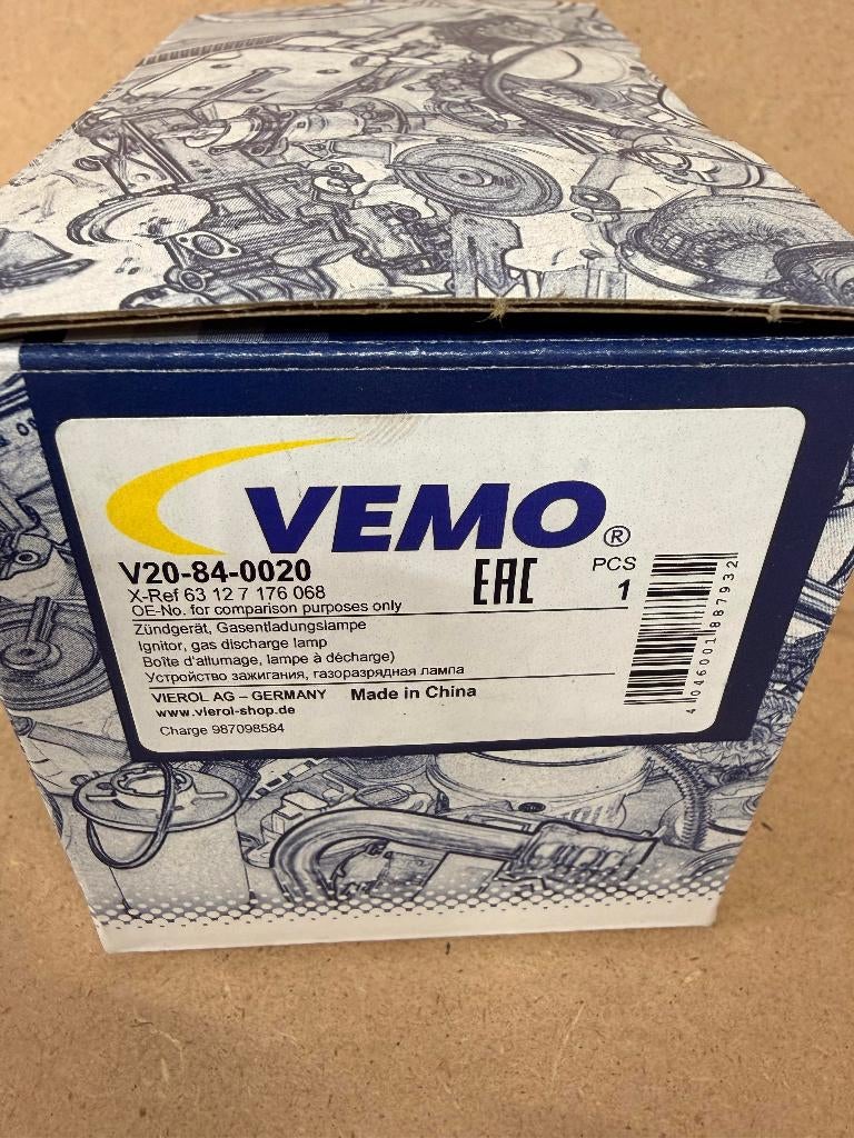 VEMO - Ontsteking, gasontladingslamp 2x | V20-84-0020, Ophalen of Verzenden, Nieuw, Mini