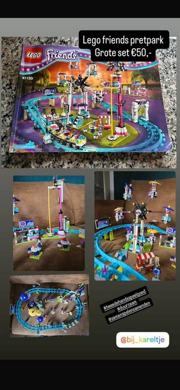 Lego friends pretpark 41130 beschikbaar voor biedingen