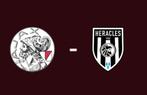 Ajax - Heracles tickets, Losse kaart, Twee personen, Augustus, Europa of Champions League