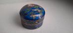 vintage cloisonne doosje bloem, Ophalen of Verzenden