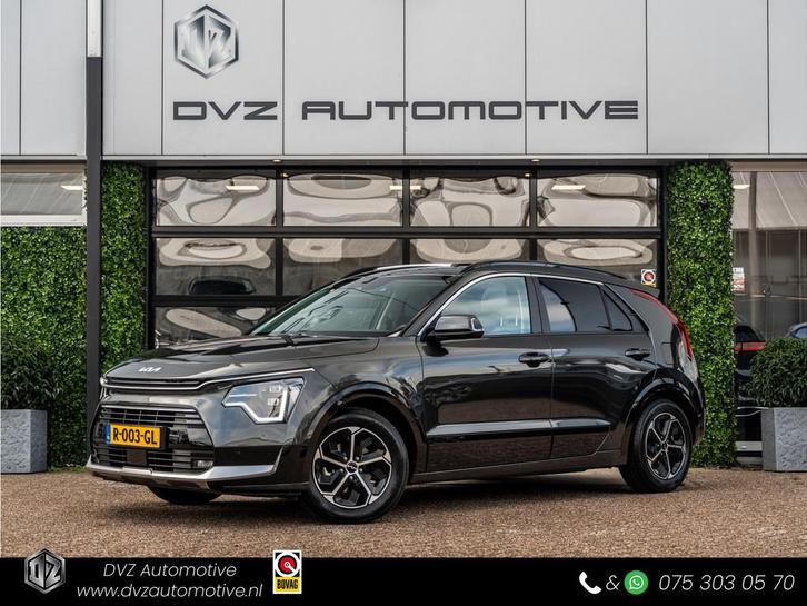 Kia Niro 1.6 GDi Hybrid DynamicPlusLine | Leder | Trekhaak |, Auto's, Kia, Bedrijf, Te koop, Niro, ABS, Achteruitrijcamera, Adaptive Cruise Control