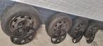 Winterband op stalen velg., Ophalen, Gebruikt, 15 inch, Banden en Velgen