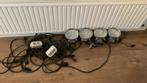 4x Halogeen Bouwlampen, Doe-het-zelf en Verbouw, Bouwverlichting, Ophalen, Gebruikt
