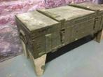 Legerkist kastjes , industrieel , legerspullen , wandkastje, Huis en Inrichting, Woonaccessoires | Overige, Ophalen of Verzenden